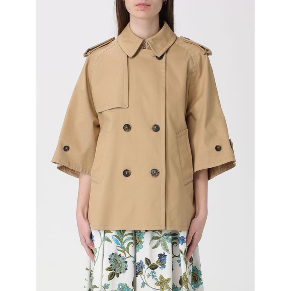 Fay Women Fay Stretch Cotton Gabardine Trench Coat
